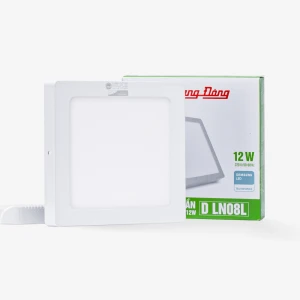 Đèn Led Ốp trần Vuông 12W Rạng Đông - LN08 170x170/12W - VLXD Kiều Oanh