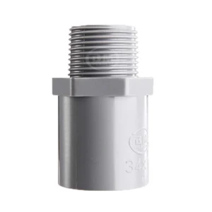 Nối gai ngoài nhựa Bình Minh PVC - Phi 21 gai ngoài 21 - VLXD Kiều Oanh