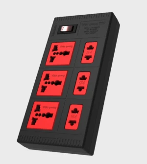 Ổ cắm Điện Quang ECO ĐQ ESK 6ECO ( 6 Lỗ - 2M) - VLXD Kiều Oanh