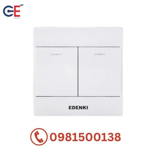 Bộ 2 công tắc Edenki Concept 1 chiều EC-102