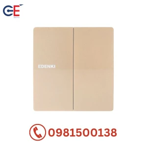 Bộ 2 công tắc Edenki Elegant Golden 2 chiều EE-202-G