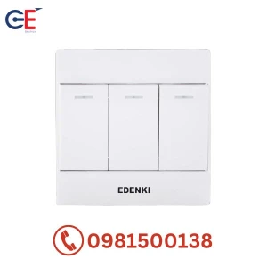 Bộ 3 công tắc Edenki Concept 2 chiều EC-203
