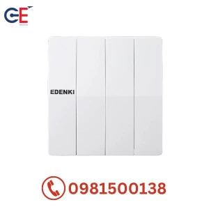 Bộ 4 công tắc Edenki Elegant 1 chiều EE-104