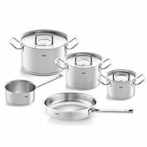 Bộ nồi Fissler Original-Profi Collection 8 món gồm 3 nồi 1 quánh 1 chảo cán dài