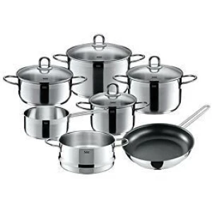 Bộ nồi Silit Diamant 7 món nhập khẩu Đức, chất liệu thép không gỉ 18/10