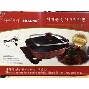 Chảo điện Shachu CS-F1, đa chức năng (ăn lẩu, xào, rán, nấu...)
