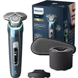 Máy cạo râu Philips S9982/55 sản xuất tại Hà Lan, cạo khô và ướt với công nghệ SkinIQ