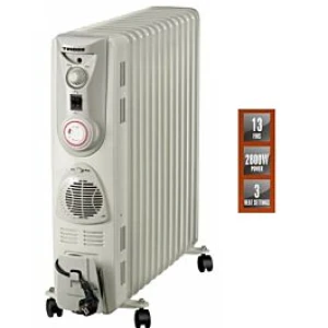 Máy sưởi dầu Tiross TS926, có 13 thanh sưởi, quạt gió tản nhiệt và làm nóng nhanh, giá phơi đồ
