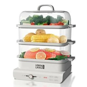 Nồi hấp điện thông tầng Lebenlang LBEL5031 dung tích 18 lít
