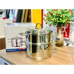 Nồi hấp inox 2 tầng Elo Rubin đường kính 20 cm (Đức)