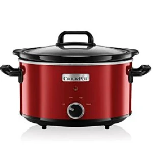 Nồi nấu chậm Crock-Pot SCV400RD-050 dung tích 3,5 lít, điều khiển cơ (núm vặn), bảo hành 2 năm