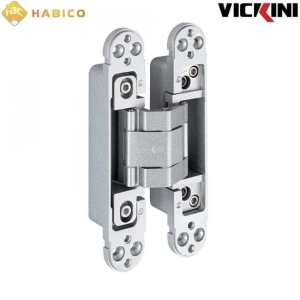 Bản lề âm cửa Vickini 43341.001 SPR bạc mờ