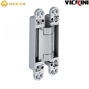 Bản lề âm cửa Vickini 43343.001 SPR bạc mờ