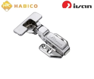 Bản lề bật giảm chấn inox 304 Ivan 01608.002 cong vừa