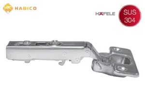 Bản lề giảm chấn inox 304 Hafele thẳng 315.06.750
