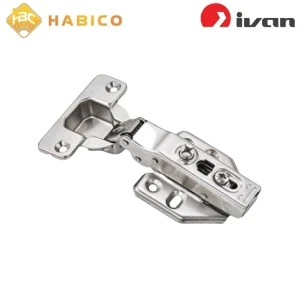 Bản lề giảm chấn Ivan 01420.001 NP ken bóng thẳng