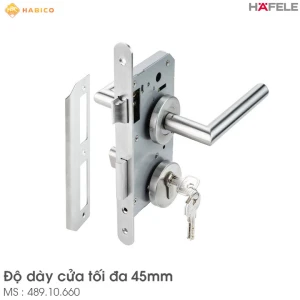 Bộ khóa tay nắm gạt Hafele 489.10.660