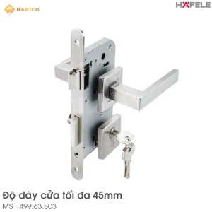 Bộ khóa tay nắm gạt Hafele 489.63.803