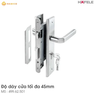 Bộ khóa tay nắm gạt Hafele 499.62.501