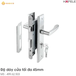 Bộ khóa tay nắm gạt Hafele 499.62.503