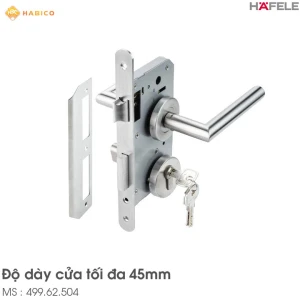 Bộ khóa tay nắm gạt Hafele 499.62.504