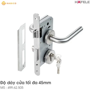 Bộ khóa tay nắm gạt Hafele 499.62.505