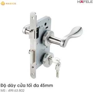 Bộ khóa tay nắm gạt Hafele 499.63.802