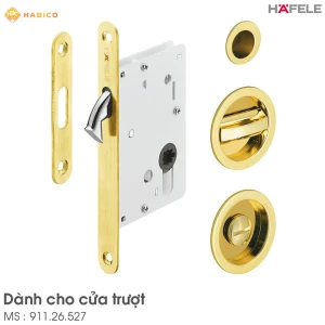 Bộ Thân Khóa Cho Cửa Trượt Hafele 911.26.527