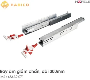 Ray Âm Giảm Chấn Hafele 433.32.071 EPC Evo 300mm