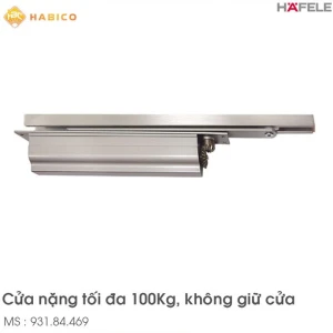 Tay Đẩy Hơi Cùi Chỏ Cửa Không Điểm Dừng Hafele 931.84.469