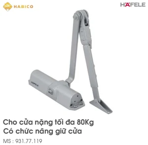 Tay Đẩy Hơi Cùi Chỏ Giữ Cửa Hafele 931.77.119