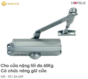 Tay Đẩy Hơi Cùi Chỏ Giữ Cửa Hafele 931.84.659