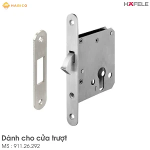 Thân khóa cửa trượt 55/R20 Hafele 911.26.292