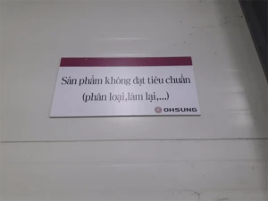 Biển báo Formex 60x30cm dày 5mm