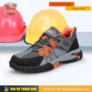 Giày bảo hộ Guyisa 105 Chính hãng Lót thép, mũi sắt, đế chống trơn