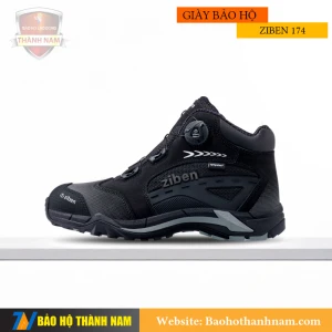 Giày bảo hộ ZIBEN ZB-174 Cao cổ, khóa vặn