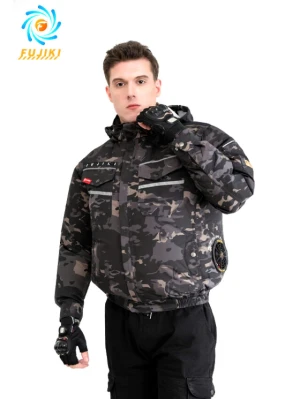 Màu rằn ri vải gió - Áo điều hoà FUJIKI 22V