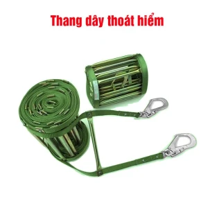 Thang dây thoát hiểm cho chung cư, nhà cao tầng