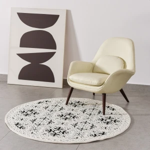 Thảm trải sàn Kilu tròn dệt trượt nước