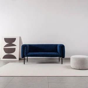 Thảm trải sàn Wully không viền Kem dệt len khổ tùy chọn