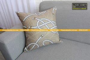 Gối tựa lưng trang trang trí sofa 058