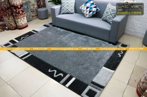 Thảm trang trí phòng khách -HAV-401-silver