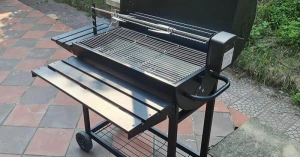 Bếp nướng ngoài trời có motor xoay BBQ05-M của Việt Nam