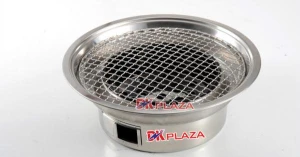 Bếp nướng than hoa âm bàn cho nhà hàng lẩu nướng không khói