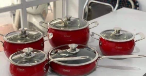 Bộ nồi Arber AN06SMD 5 Món của Đức
