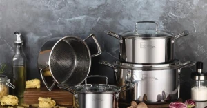 Bộ nồi Fivestar Black Cube FPB-4011 Bộ gồm 4 nồi