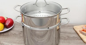 Bộ nồi hấp inox liền khối Elmich Trimax CZ EL-3831 đường kính 28cm