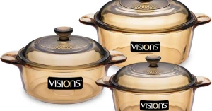 Bộ nồi thủy tinh Visions VS-336 Nhập khẩu Pháp