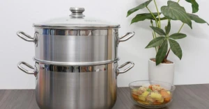Bộ xửng hấp inox 3 đáy Fivestar ST30-3DG đường kính 30cm