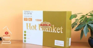 Chăn điện Teknos SZ-D918I Nhật bản